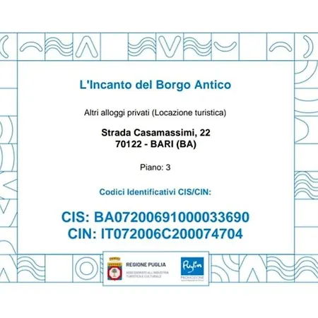 L'incanto Del Borgo Antico- Locazione Turistica בארי